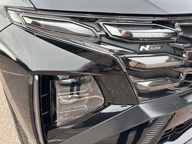 Hyundai TUCSON 1.6T 48V MHD N Line S 5dr 4WD DCT Black