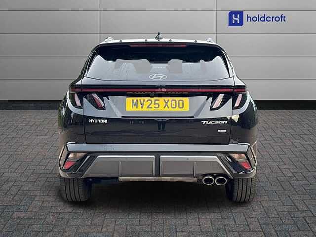 Hyundai TUCSON 1.6T 48V MHD N Line S 5dr 4WD DCT Black